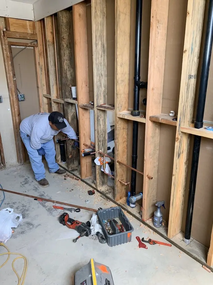 Commercial rough-in plumbing for Water Heater Replacement in Corryville